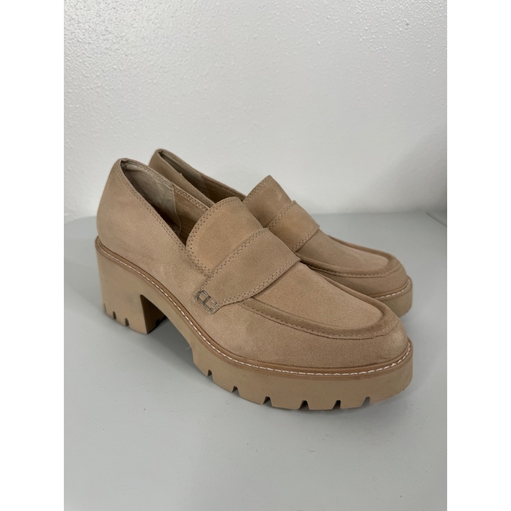 Dolce Vita Platform‎ Chunky Heel Loafers Size 9.5